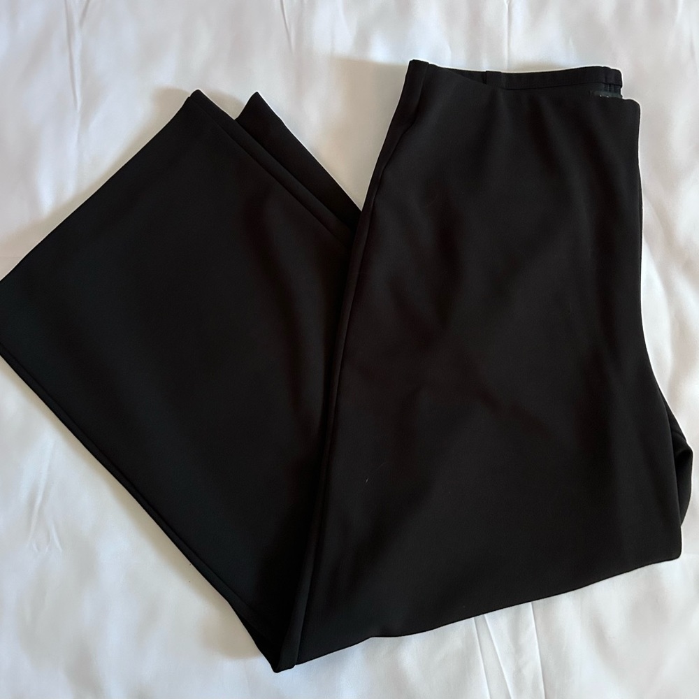 LOFT Black Wide Leg Pants